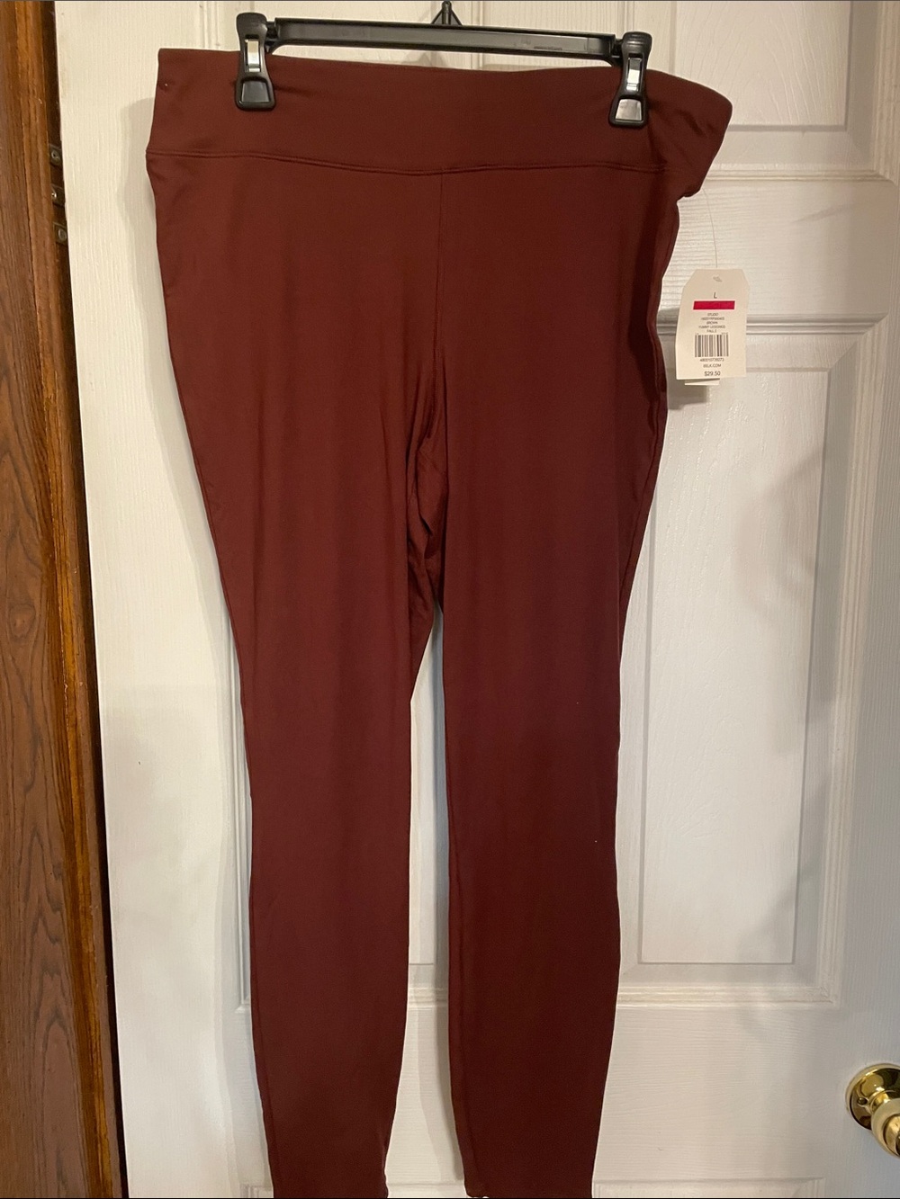 Wonderly Maroon High-Waist Leggings
